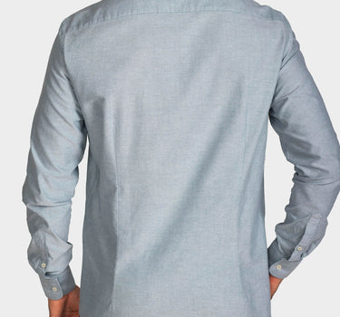 Camisa manga larga fondo entero para hombre