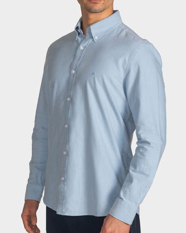Camisa manga larga fondo entero para hombre