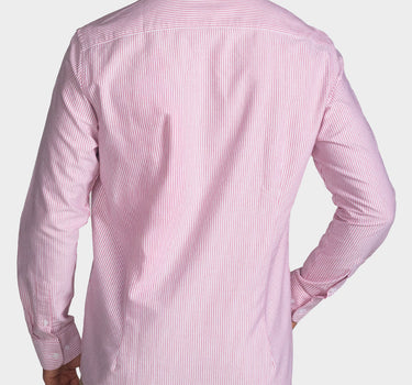 Camisa manga larga a rayas para hombre