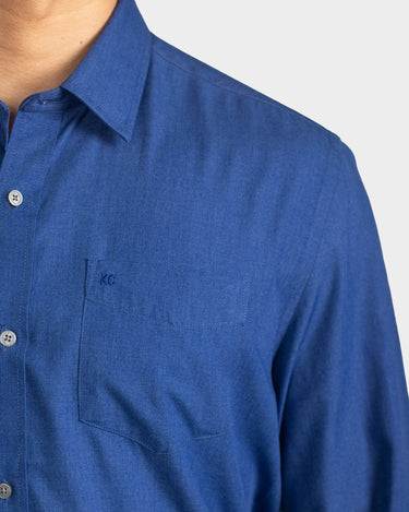 Camisa manga larga fondo entero para hombre