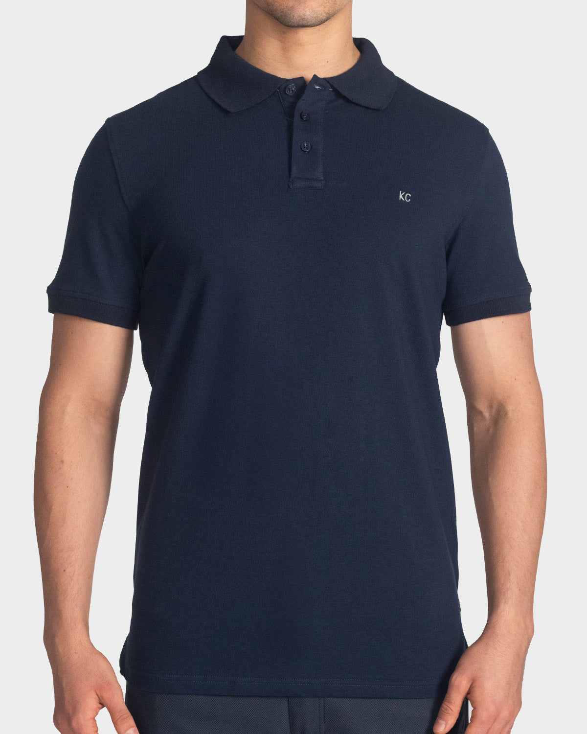 Polo fondo entero para hombre