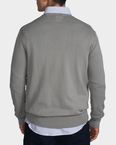Suéter para hombre cuello redondo