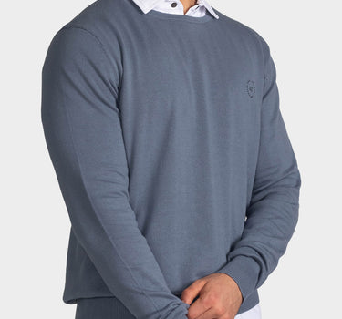 Suéter para hombre cuello redondo