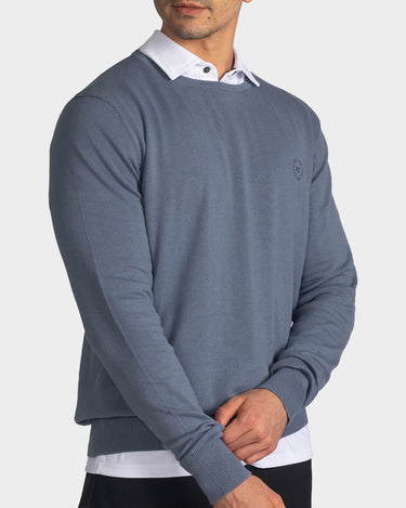 Suéter para hombre cuello redondo