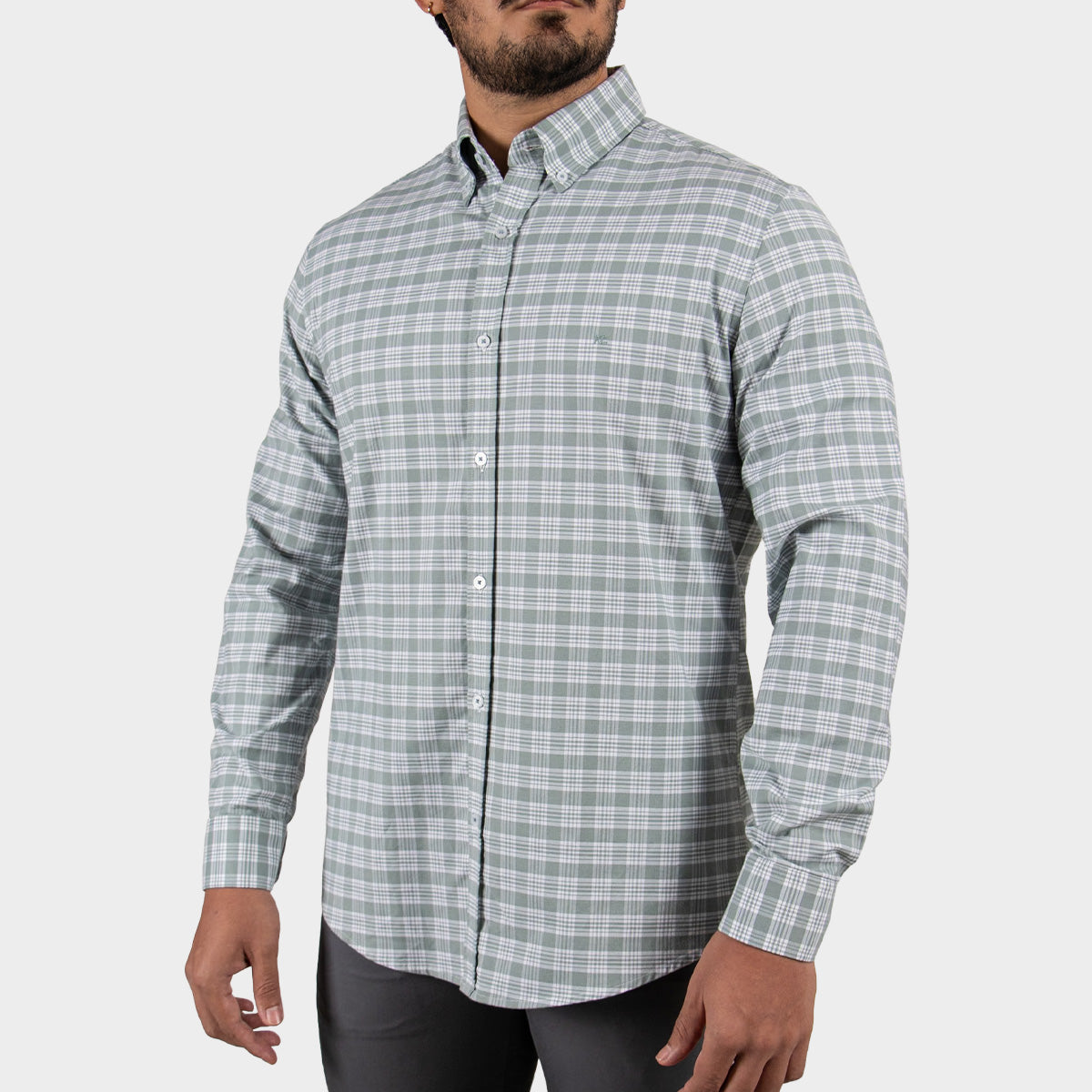Camisa manga larga para hombre