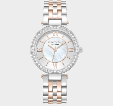 Reloj con manilla metalica para mujer
