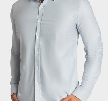 Camisa manga larga fondo entero para hombre