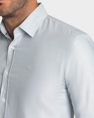 Camisa manga larga fondo entero para hombre