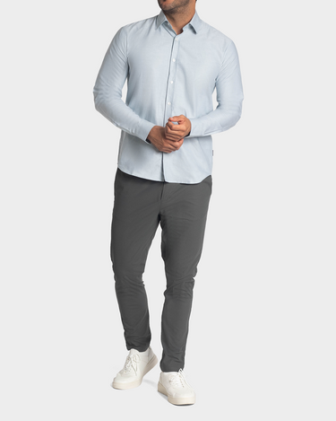 Camisa manga larga fondo entero para hombre