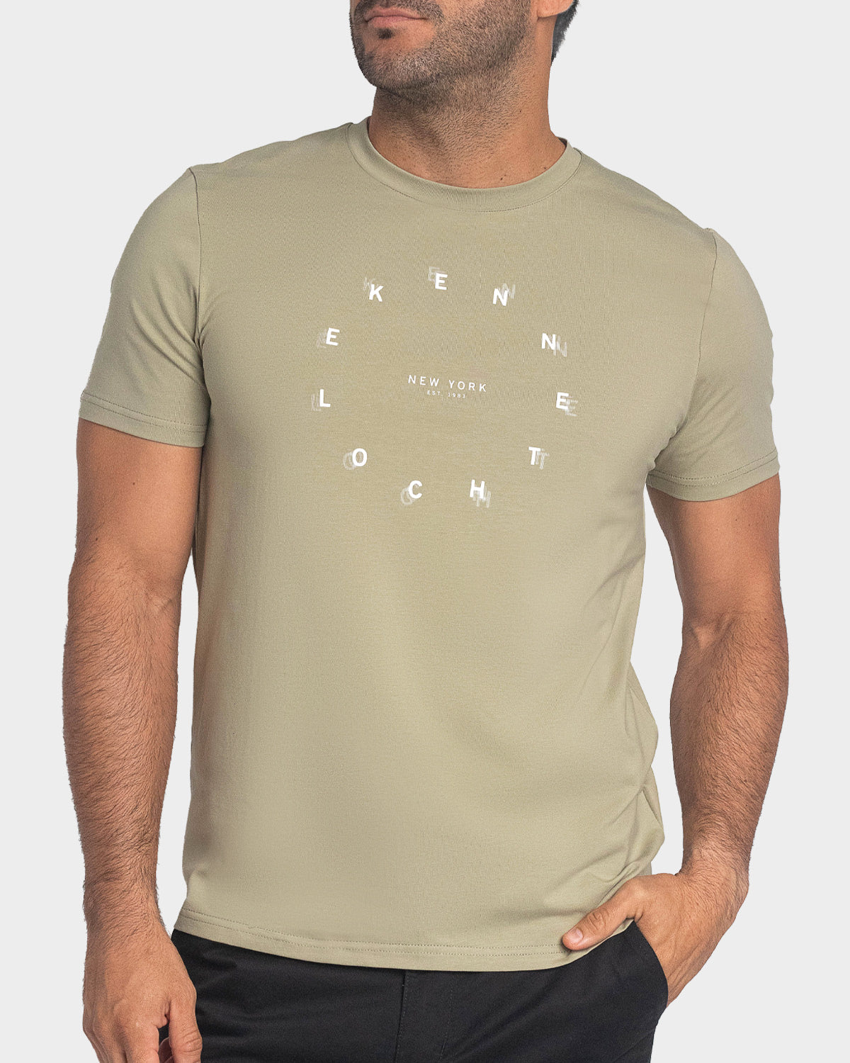 Camiseta fondo entero para hombre