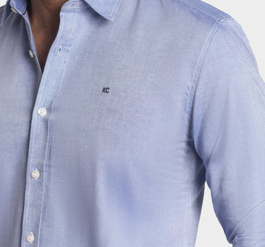 Camisa manga larga fondo entero para hombre
