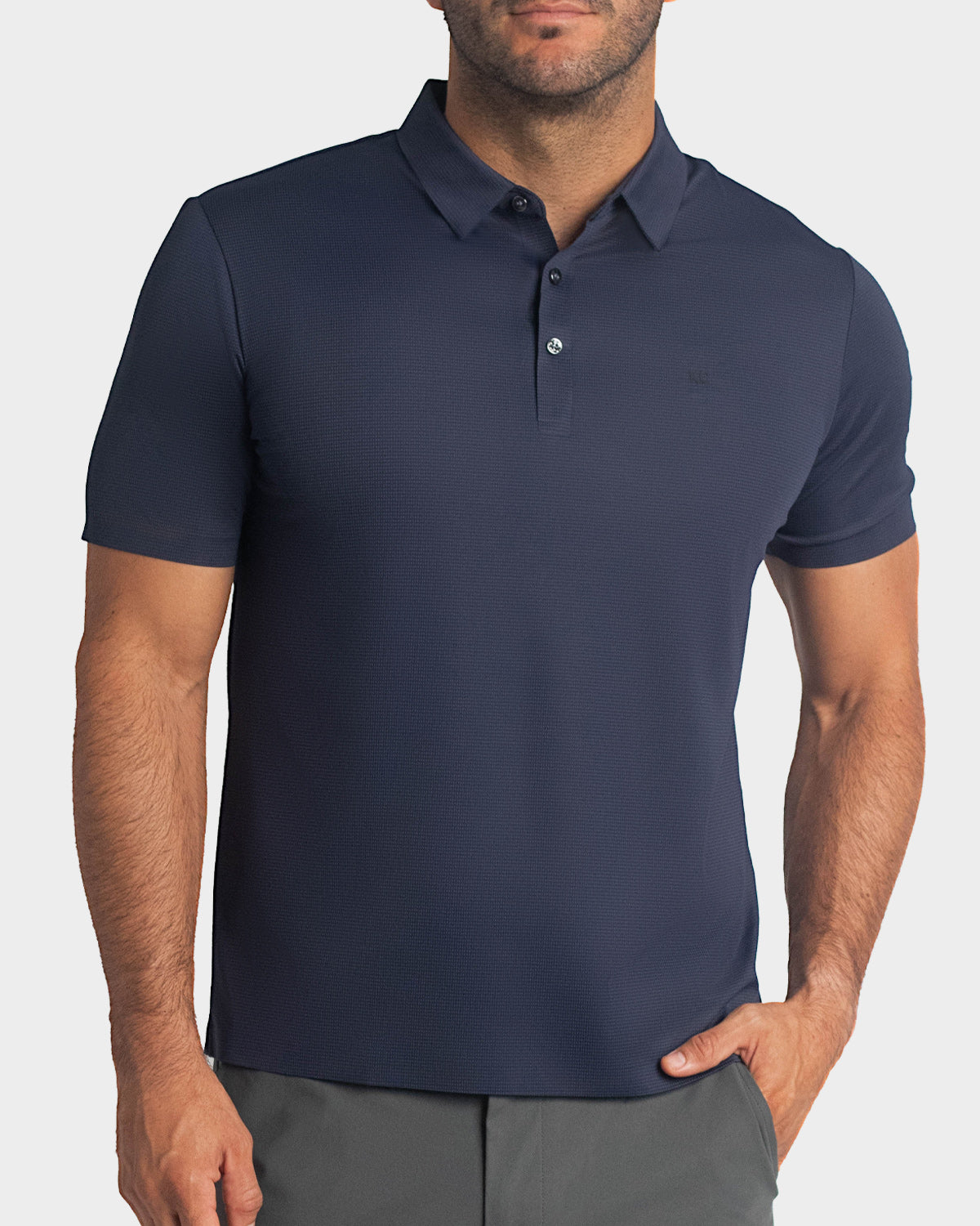Polo fondo entero para hombre