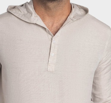 Suéter casual de lino para hombre