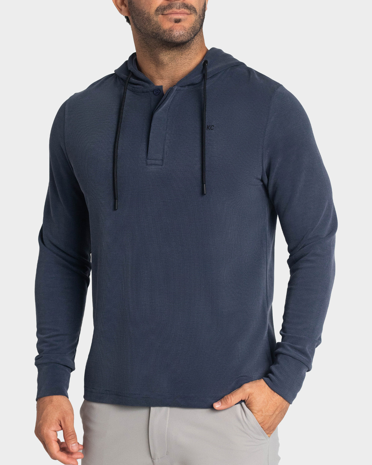 Suéter con capota para hombre