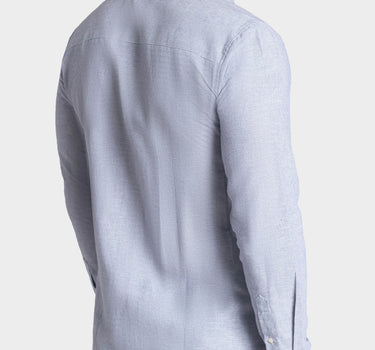 Camisa manga larga a rayas para hombre