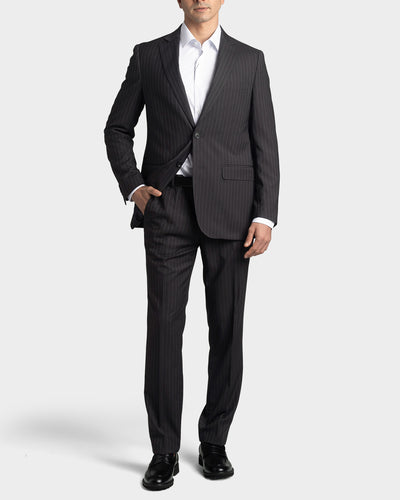 Traje slim fit charcoal