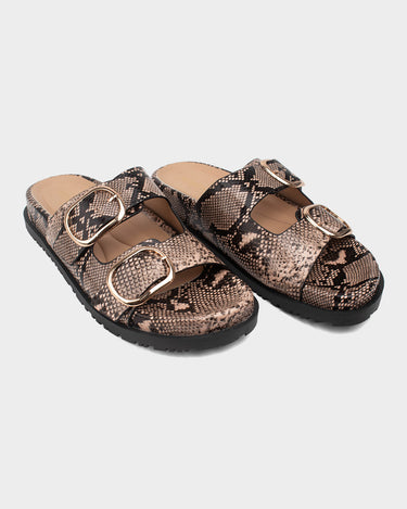 Sandalias para mujer cooper buckle slide