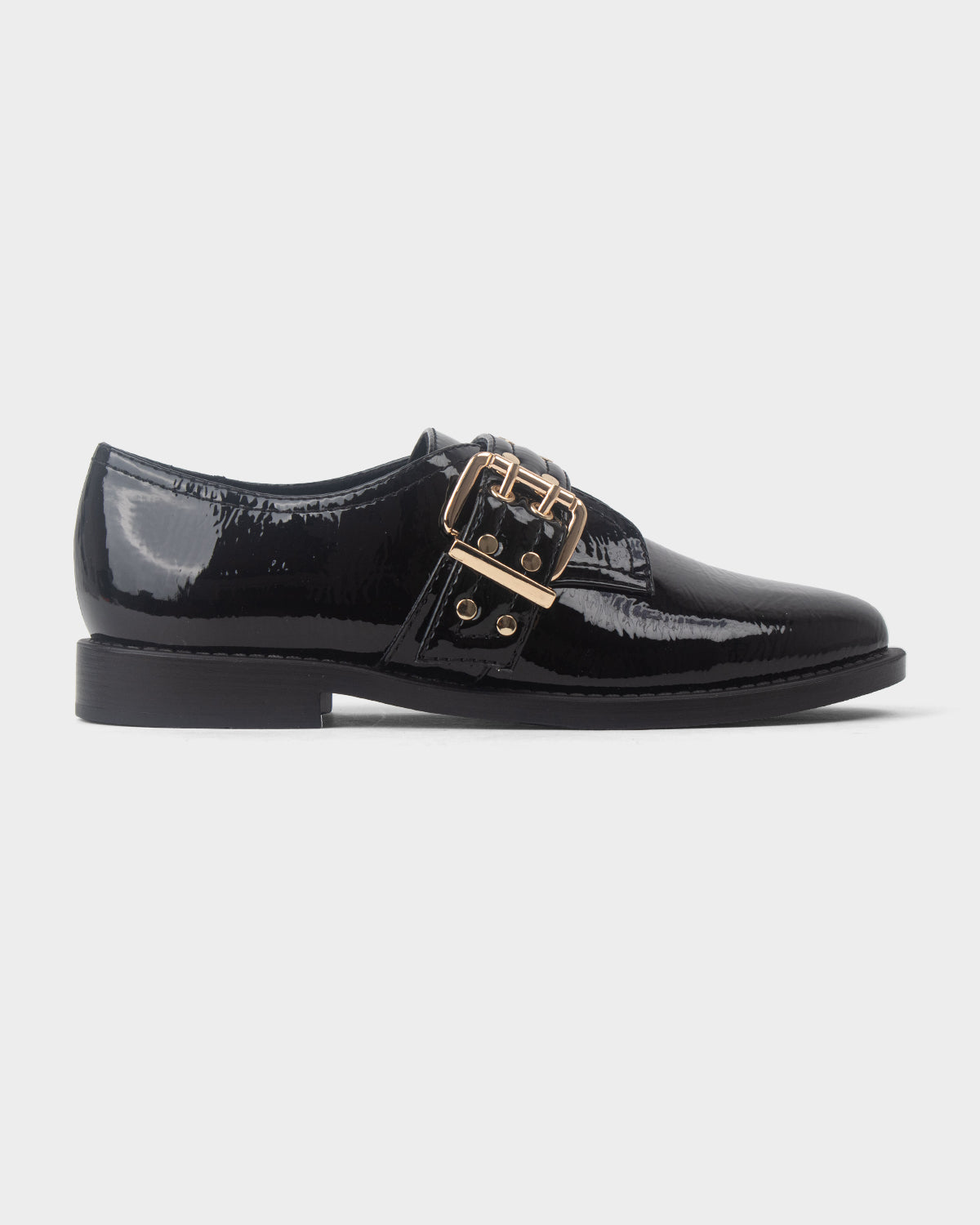 Flats para mujer milu buckle loafer