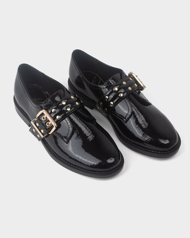 Flats para mujer milu buckle loafer