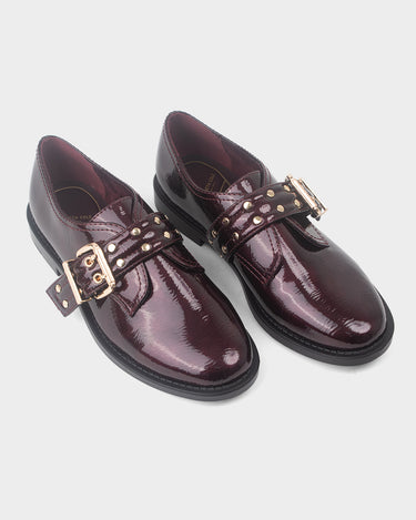 Flats para mujer milu buckle loafer
