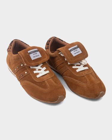 Zapatillas de cuero para mujer donna stud sneaker