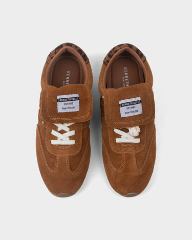 Zapatillas de cuero para mujer donna stud sneaker