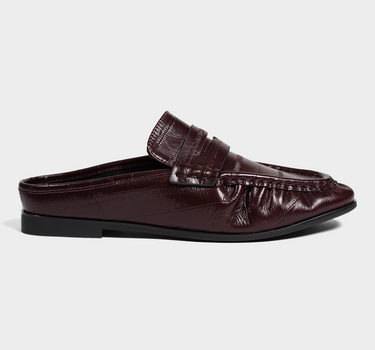 Flats en cuero para mujer nicolette flat mule