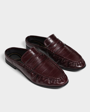 Flats en cuero para mujer nicolette flat mule