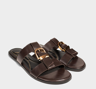 Sandalias para mujer elle slide flat