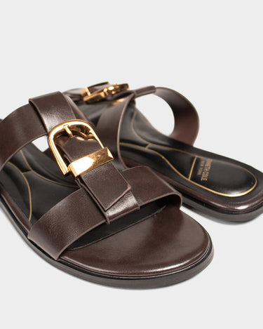 Sandalias para mujer elle slide flat
