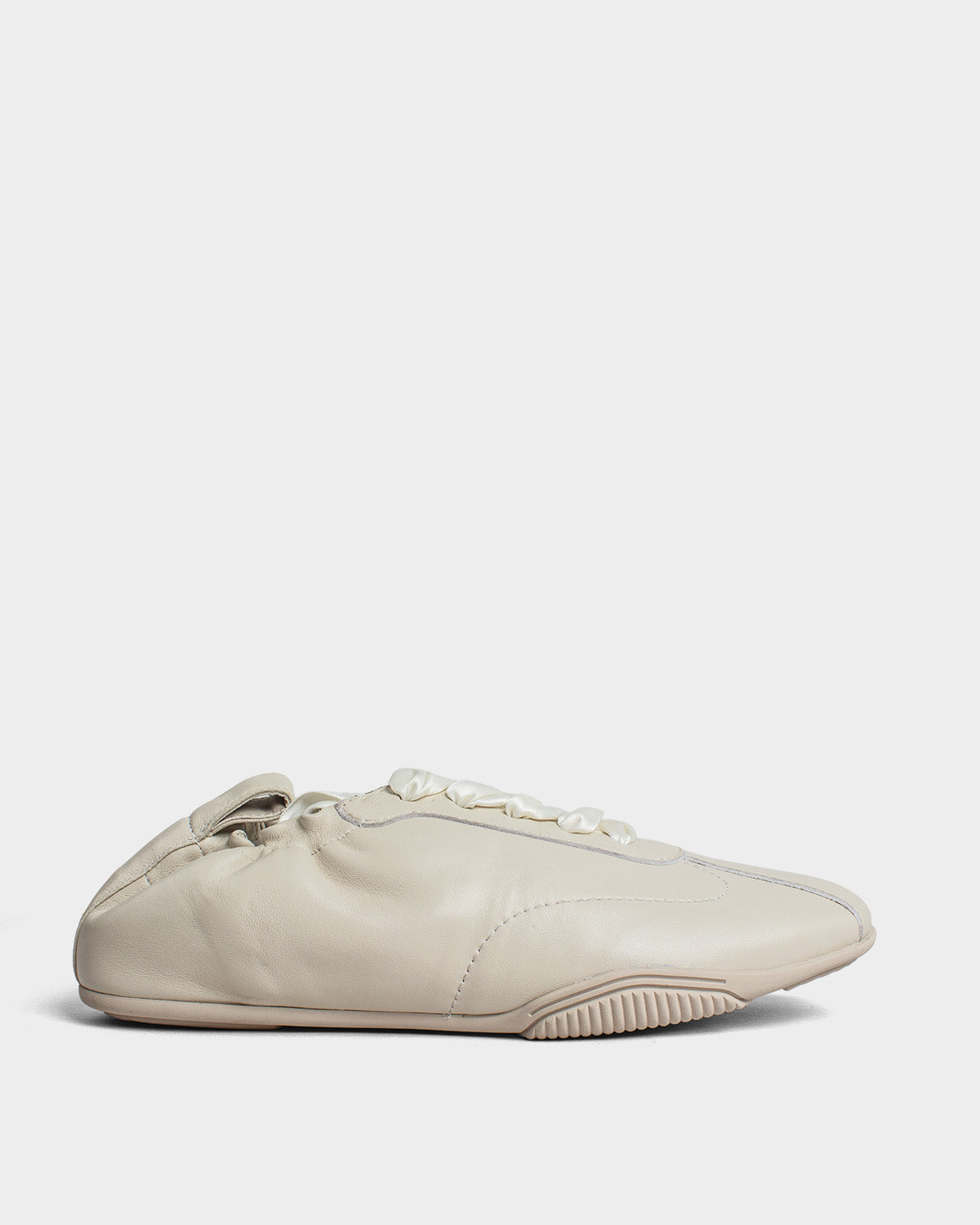 Zapatillas de cuero para mujer marina sneaker