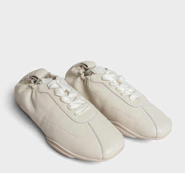 Zapatillas de cuero para mujer marina sneaker