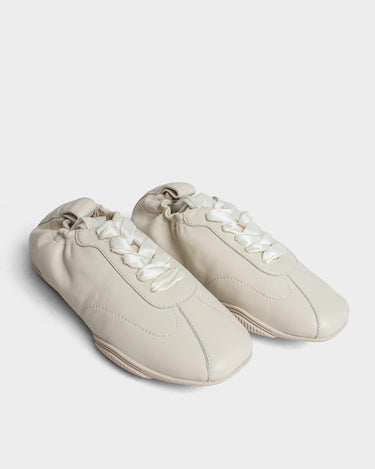 Zapatillas de cuero para mujer marina sneaker