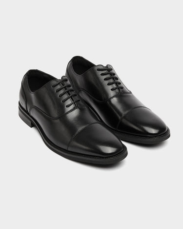 Zapatos de vestir de cuero para hombre matteo toe cap
