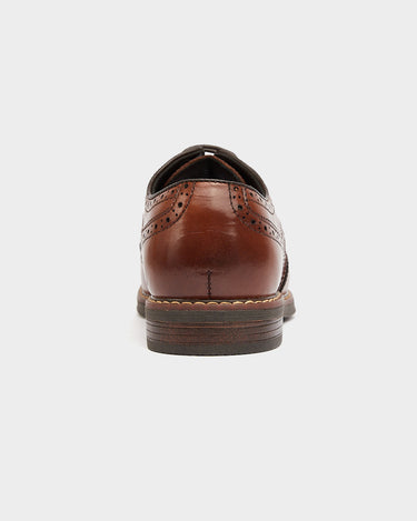 Zapatos de vestir de cuero para hombre austin wingtip lace up