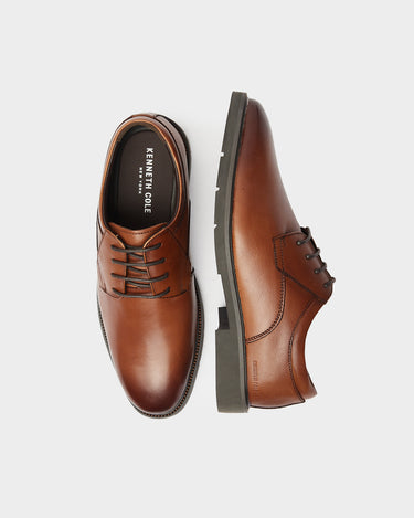 Zapatos de vestir de cuero para hombre austin wingtip lace up