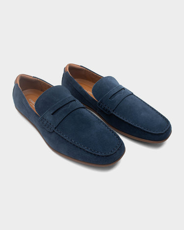 Drivers de cuero para hombre palm walk flexible loafer