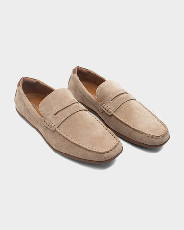 Drivers de cuero para hombre palm walk flexible loafer