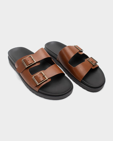 Sandalias de cuero para hombre tropic treck buckle