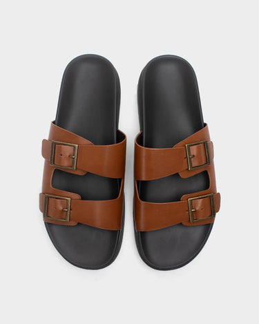 Sandalias de cuero para hombre tropic treck buckle