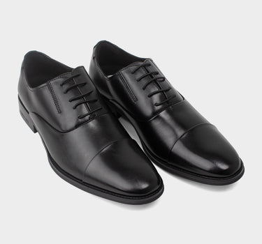 Zapatos de vestir de cuero para hombre tully toe cap