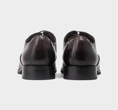 Zapatos de vestir de cuero para hombre tully toe cap