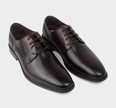 Zapatos de vestir de cuero para hombre tully toe cap