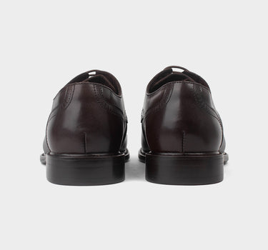 Zapatos de vestir de cuero para hombre tully toe cap