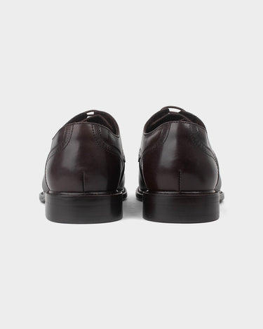 Zapatos de vestir de cuero para hombre tully toe cap
