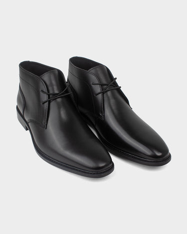 Botas de cuero para hombre charles lace up