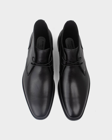 Botas de cuero para hombre charles lace up
