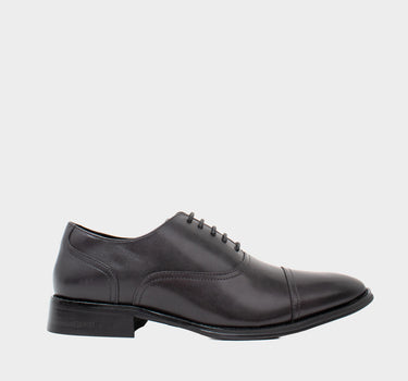 Zapatos de vestir de cuero para hombre trevor toe cap