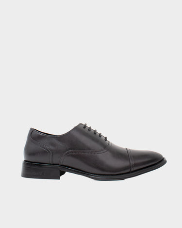 Zapatos de vestir de cuero para hombre trevor toe cap
