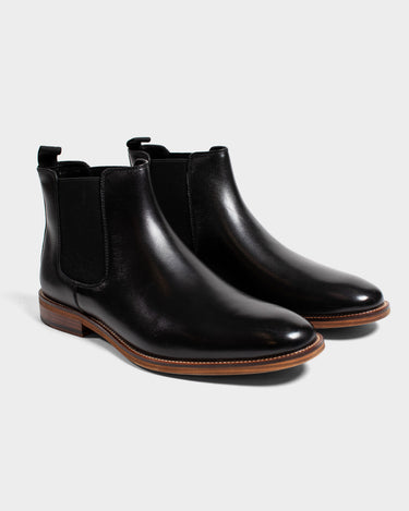 Botas de cuero para hombre trevor chelsea boot